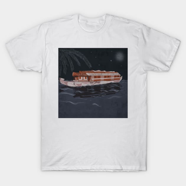 The Boathouse night T-Shirt by su_rreal